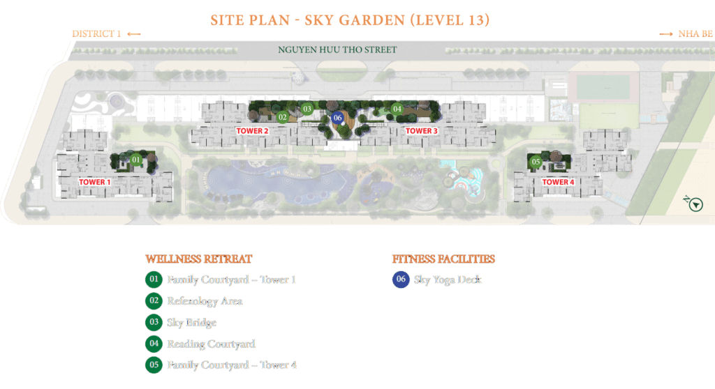 celesta heights site plan level 13 2