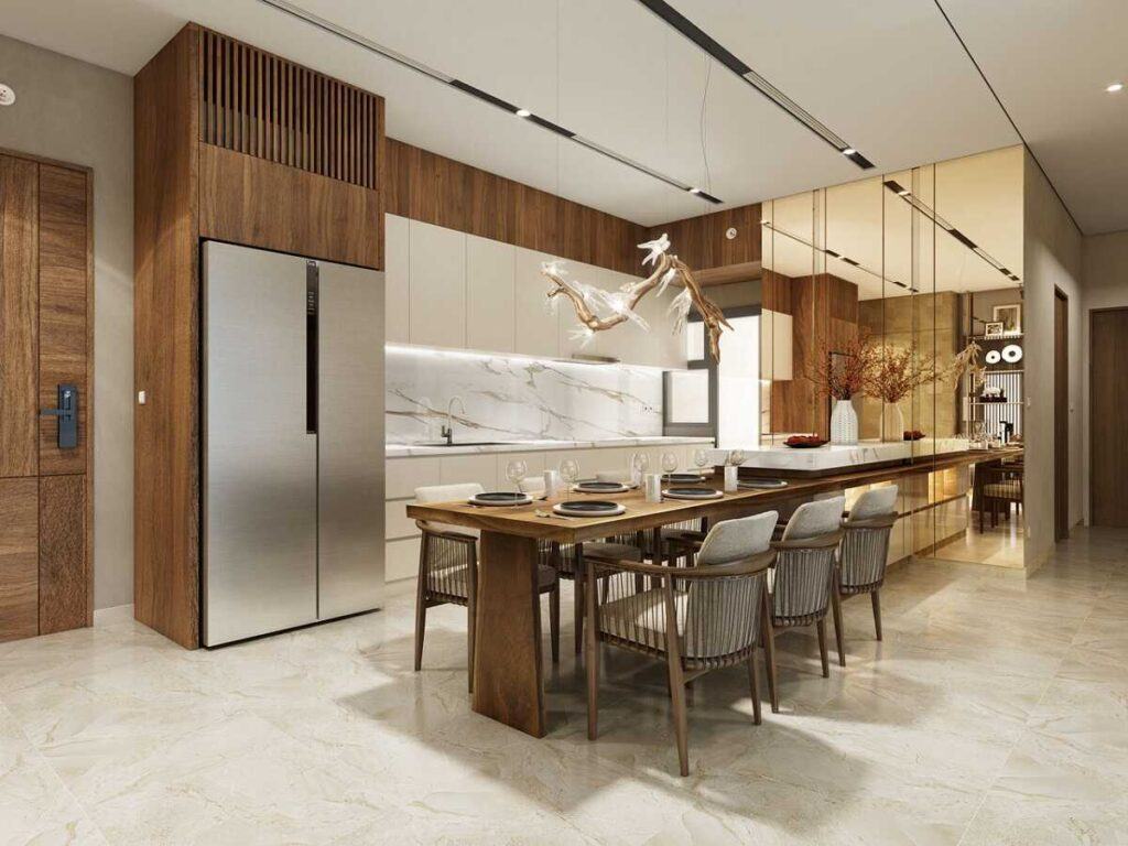 Celesta Rise 31 phong bep du an celesta height