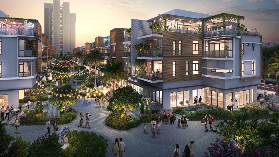 celesta avenue khong gian ruc ro