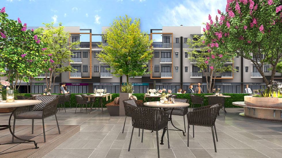 celesta avenue mau nha hang am thuc ngoai troi