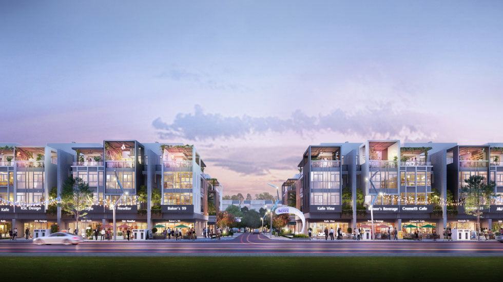 celesta avenue phoi canh mat tien duong n2